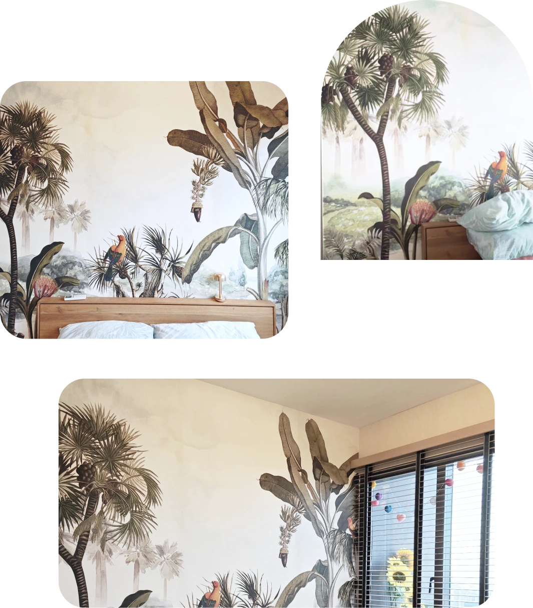 Take a look for detail of Mural Wallpaper Jungle